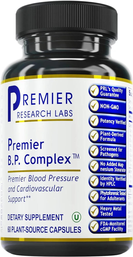 PREMIER RESEARCH LABS - Premier Research Labs BP Complex for Heart Health 60 Capsulas - The Red Vitamin MX - Suplementos Alimenticios - {{ shop.shopifyCountryName }}