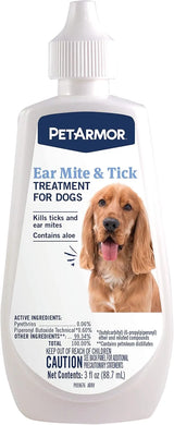 PETARMOR - PetArmor Ear Mite Treatment for Dogs 3 Fl.Oz. - The Red Vitamin MX - Cuidado Del Oído De Perros - {{ shop.shopifyCountryName }}