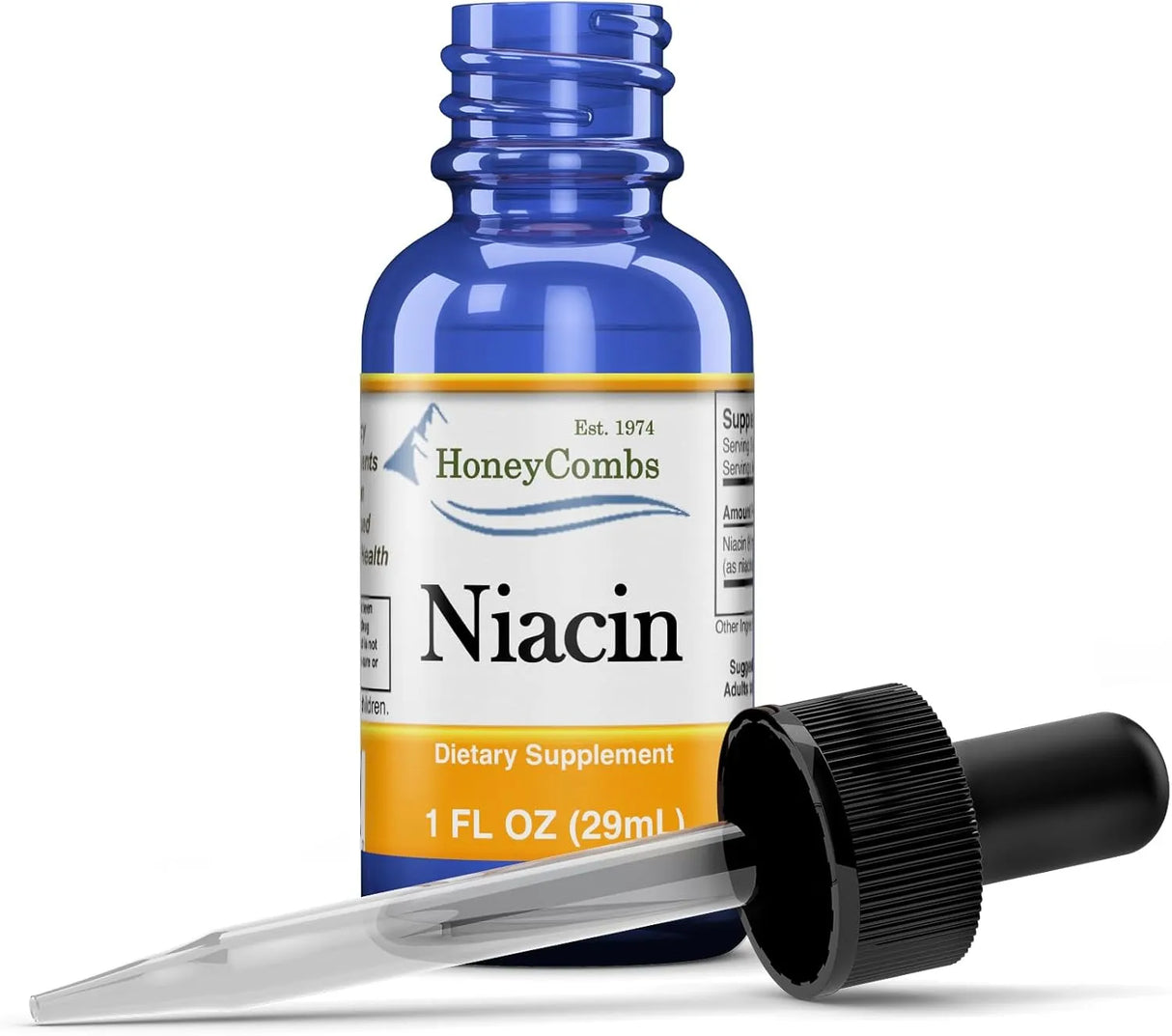 HONEYCOMBS - HoneyCombs Vitamin B3-Niacin Drops 80Mg. 29Ml. - The Red Vitamin MX - Suplementos Alimenticios - {{ shop.shopifyCountryName }}