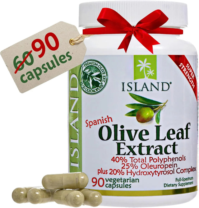 ISLAND NUTRITION - Island Nutrition Olive Leaf Extract 90 Capsulas - The Red Vitamin MX - Suplementos Alimenticios - {{ shop.shopifyCountryName }}