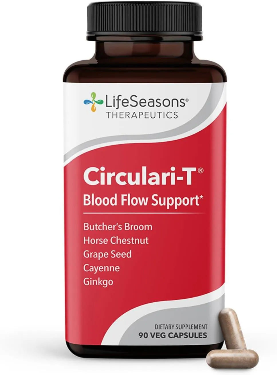 LIFE SEASONS - LifeSeasons Circulari-T - Blood Circulation Support 90 Capsulas - The Red Vitamin MX - Suplementos Alimenticios - {{ shop.shopifyCountryName }}