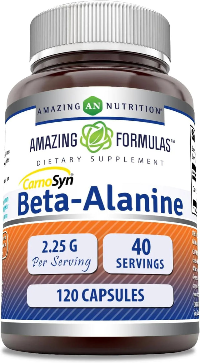 AMAZING FORMULAS - Amazing Formulas Beta Alanine 2250Mg. 120 Capsulas - The Red Vitamin MX - Suplementos Alimenticios - {{ shop.shopifyCountryName }}