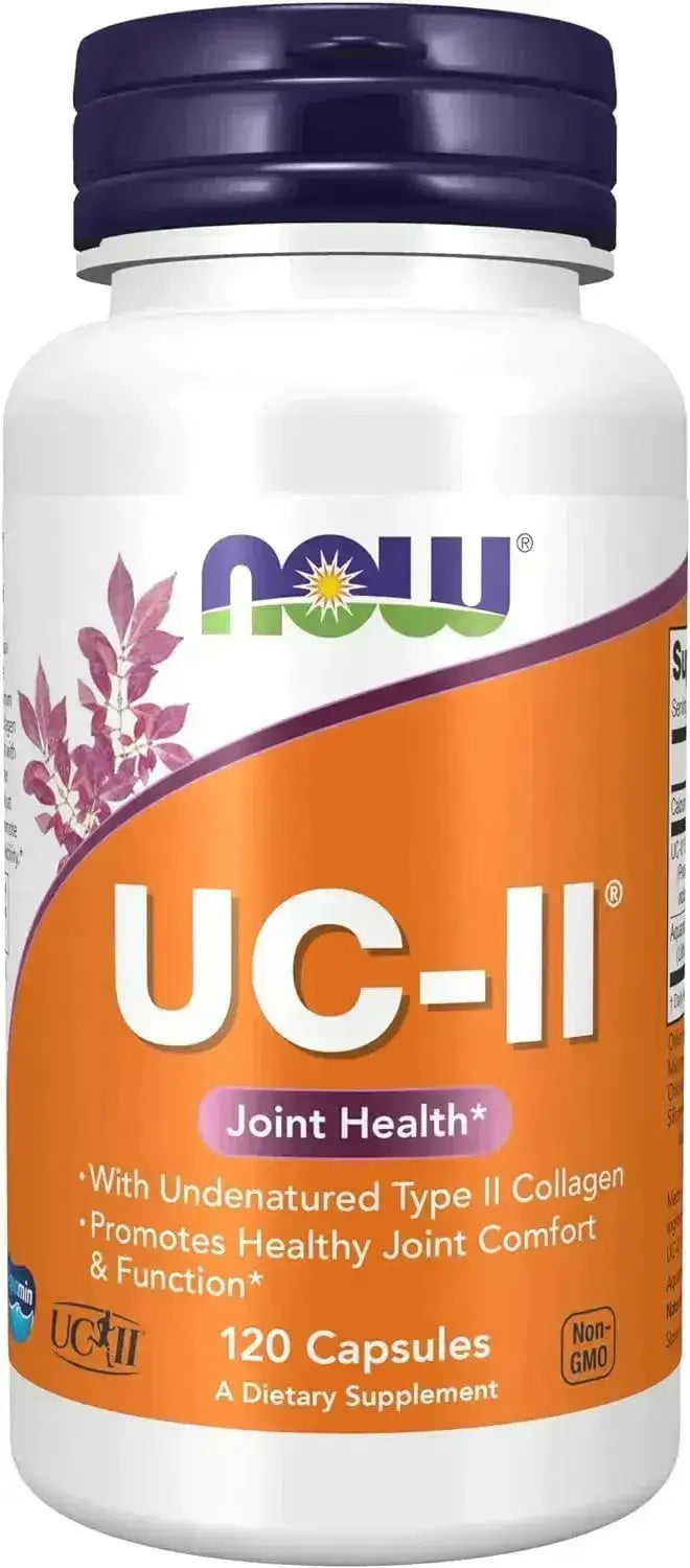 NOW SUPPLEMENTS - NOW Supplements UC-II Undenatured Type II Collagen 120 Capsulas - The Red Vitamin MX - Suplementos Alimenticios - {{ shop.shopifyCountryName }}