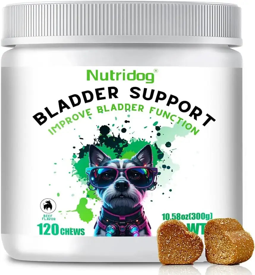 NUTRIDOG - Nutridog Cranberry Supplement for Dogs 120 Masticables - The Red Vitamin MX - Salud De Tracto Urinario Para Perros - {{ shop.shopifyCountryName }}