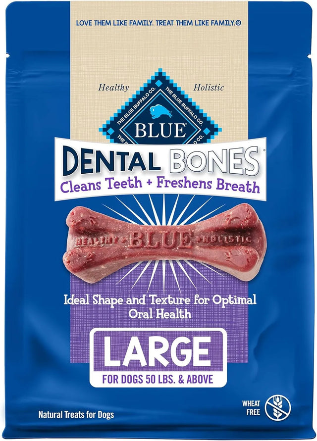 BLUE BUFFALO - Blue Buffalo Dental Bones for Large Dogs 50 lbs. & Above 17 Piezas - The Red Vitamin MX - Cuidado Dental Para Perros - {{ shop.shopifyCountryName }}