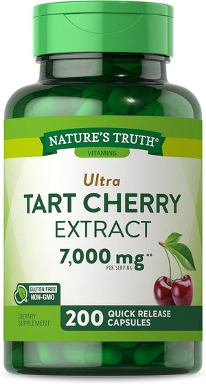 Nature's Truth Tart Cherry Extract 7000Mg. 200 Capsulas