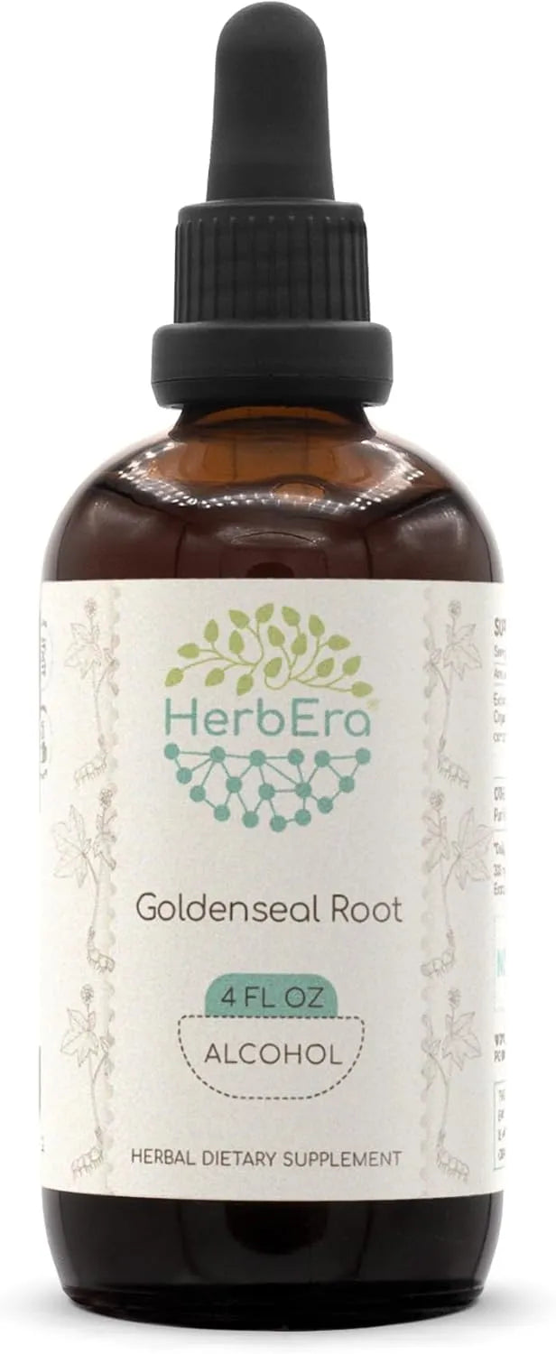 HERBERA - HerbEra Goldenseal Root A60 Alcohol Herbal Extract Tincture 4 Fl.Oz. - The Red Vitamin MX - Suplementos Alimenticios - {{ shop.shopifyCountryName }}