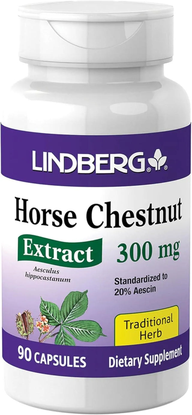 LINDBERG - Lindberg Horse Chestnut Extract 300Mg. 90 Capsulas - The Red Vitamin MX - Suplementos Alimenticios - {{ shop.shopifyCountryName }}