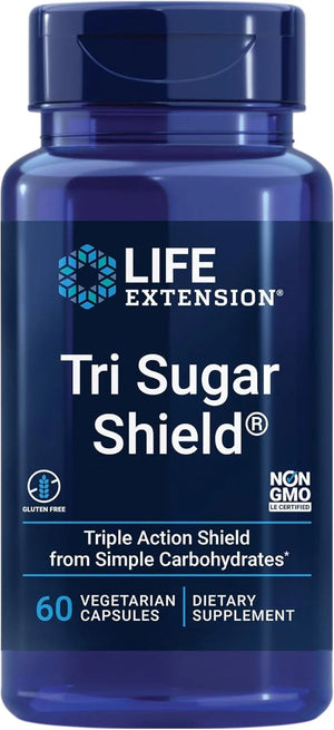 LIFE EXTENSION - Life Extension Tri Sugar Shield 60 Capsulas - The Red Vitamin MX - Suplementos Alimenticios - {{ shop.shopifyCountryName }}