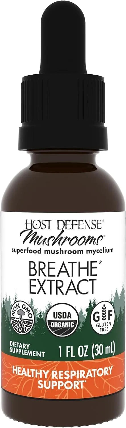 HOST DEFENSE - Host Defense Breathe Extract Immune & Respiratory Support 1 Fl.Oz. - The Red Vitamin MX - Suplementos Alimenticios - {{ shop.shopifyCountryName }}