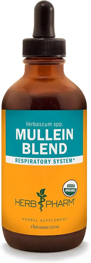 HERB PHARM - Herb Pharm Certified Organic Mullein Blend Liquid Extract 4 Fl.Oz. - The Red Vitamin MX - Suplementos Alimenticios - {{ shop.shopifyCountryName }}