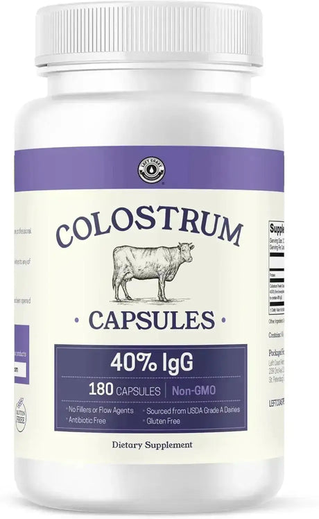LEFT COAST PERFORMANCE - Left Coast Performance Colostrum 40% IgG 180 Capsulas - The Red Vitamin MX - Suplementos Alimenticios - {{ shop.shopifyCountryName }}