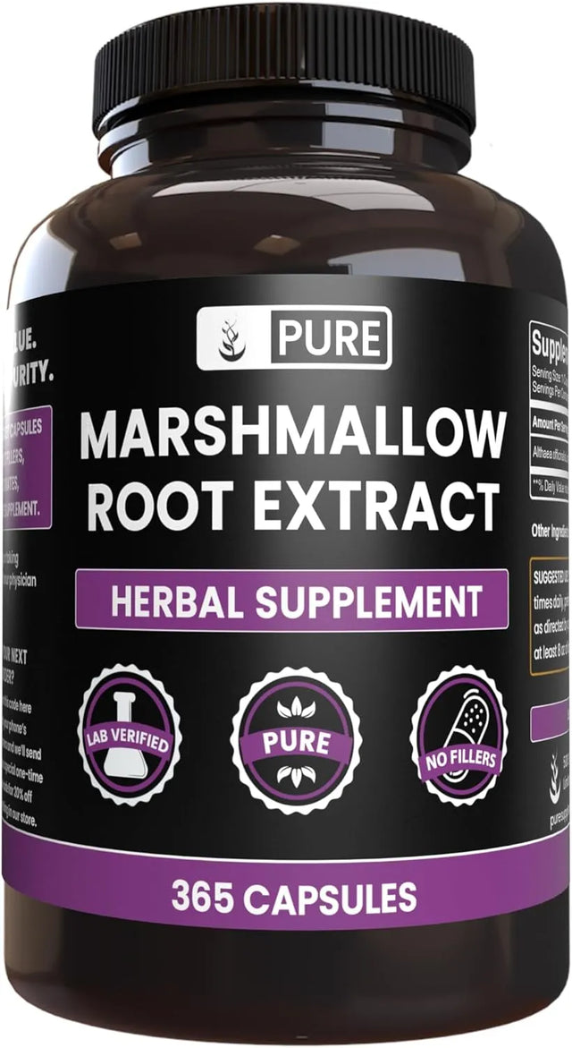 PURE ORIGINAL INGREDIENTS - Pure Original Ingredients Marshmallow Root 365 Capsulas - The Red Vitamin MX - Suplementos Alimenticios - {{ shop.shopifyCountryName }}