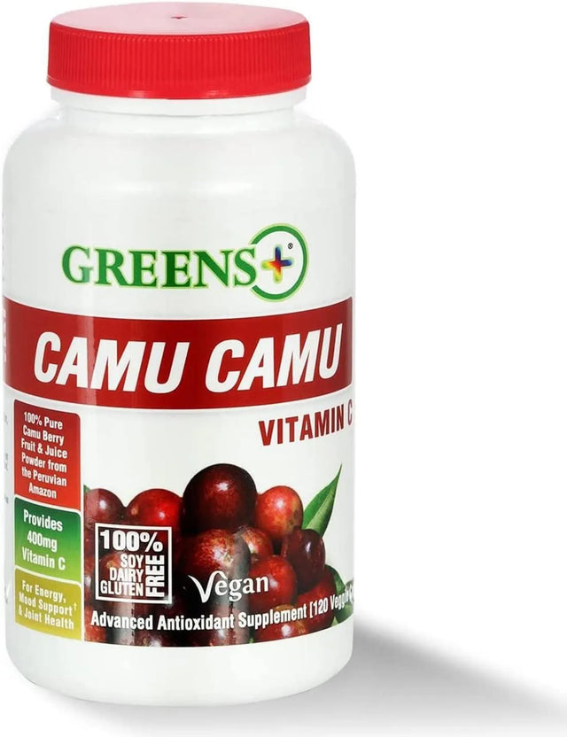 GREENS+ - Greens+ Camu Camu 120 Capsulas - The Red Vitamin MX - Suplementos Alimenticios - {{ shop.shopifyCountryName }}