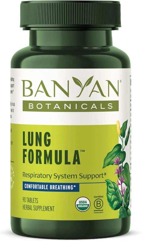 BANYAN - Banyan Botanicals Lung Formula 90 Capsulas - The Red Vitamin MX - Suplementos Alimenticios - {{ shop.shopifyCountryName }}