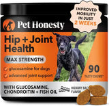 PET HONESTY - Pet Honesty Hip & Joint Health Max Strength Bacon Flavor 90 Masticables - The Red Vitamin MX - Cuidado De Cadera Y Articulaciones Para Perros - {{ shop.shopifyCountryName }}