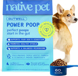 Native Pet GutWell Power Poop 60 Servicios 360Gr.