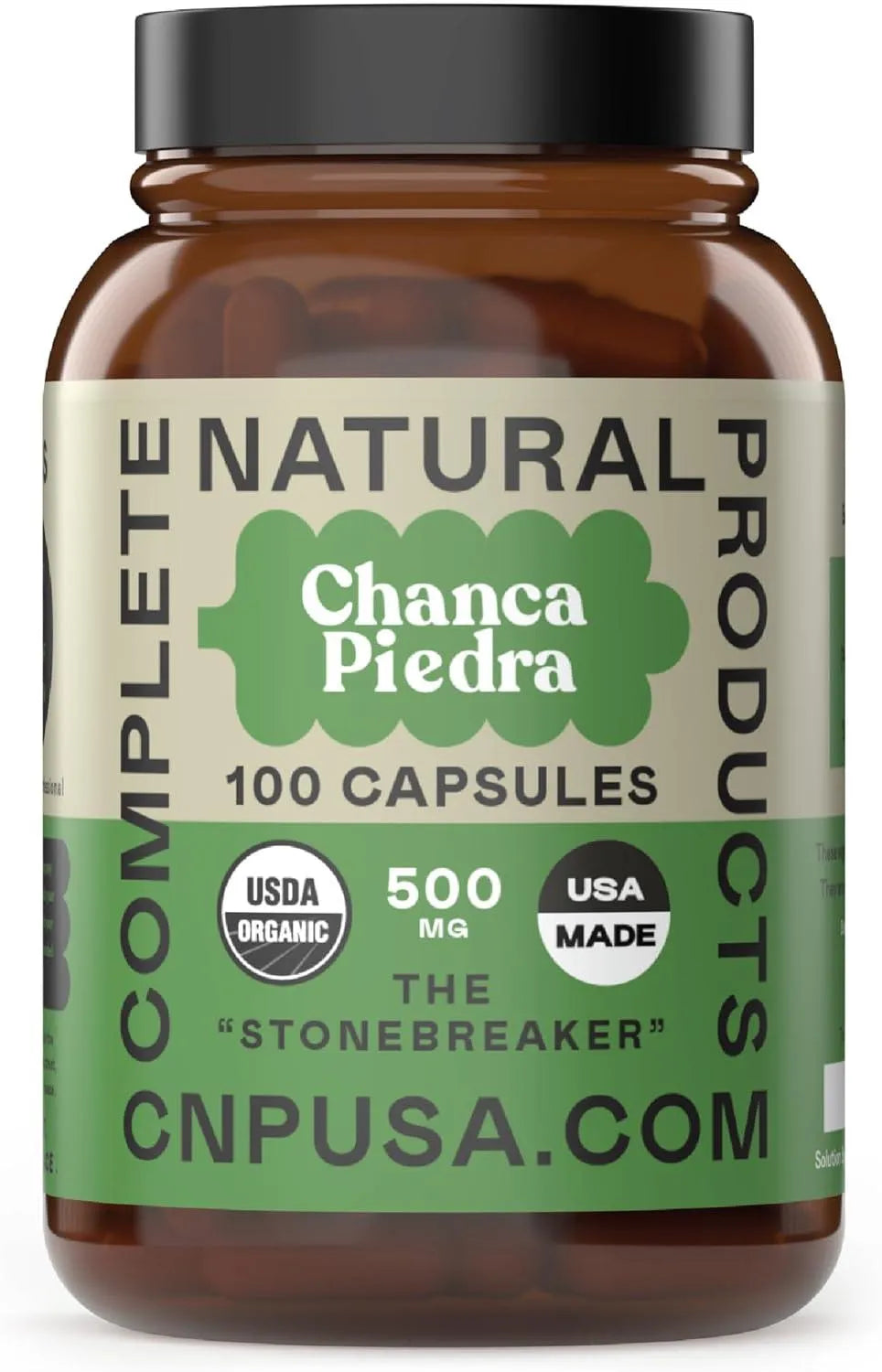 COMPLETE NATURAL PRODUCTS - Complete Natural Products Organic Chanca Piedra 500Mg. 100 Capsulas - The Red Vitamin MX - Suplementos Alimenticios - {{ shop.shopifyCountryName }}