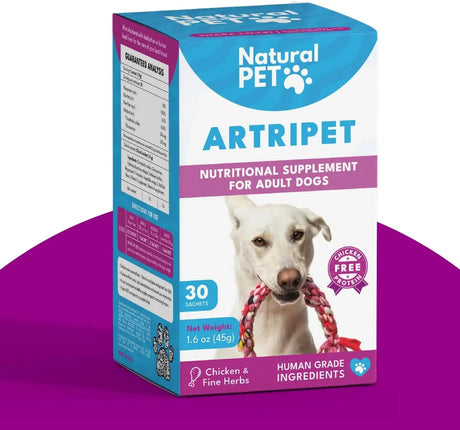 NATURAL PET - Natural Pet Artripet Joint Support 30 Paquetes - The Red Vitamin MX - Cuidado De Cadera Y Articulaciones Para Perros - {{ shop.shopifyCountryName }}