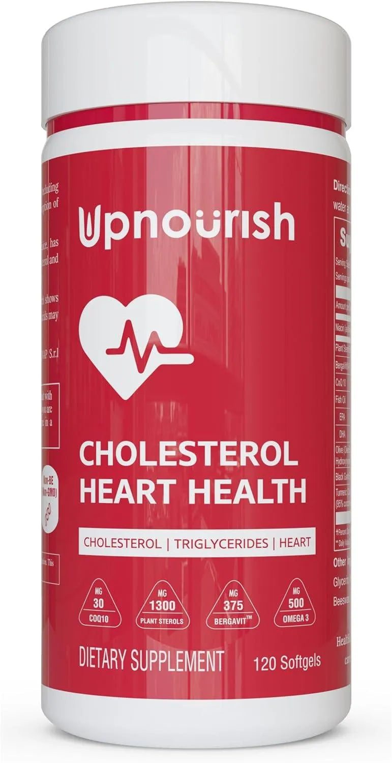 UPNOURISH - UpNourish Citrus Bergamot Cholesterol Supplement 120 Capsulas Blandas - The Red Vitamin MX - Suplementos Alimenticios - {{ shop.shopifyCountryName }}