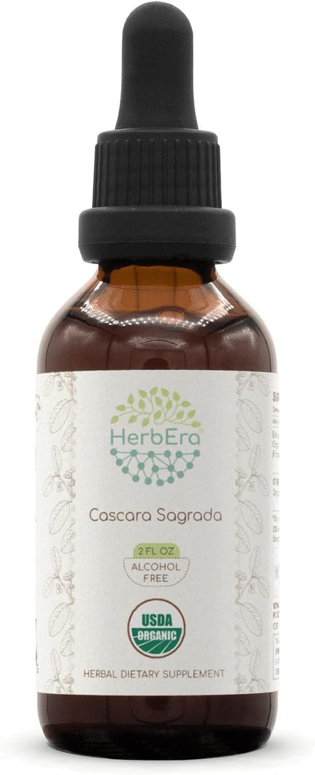 HERBERA - HerbEra Cascara Sagrada B60 USDA Organic Tincture 2 Fl.Oz. - The Red Vitamin MX - Suplementos Alimenticios - {{ shop.shopifyCountryName }}