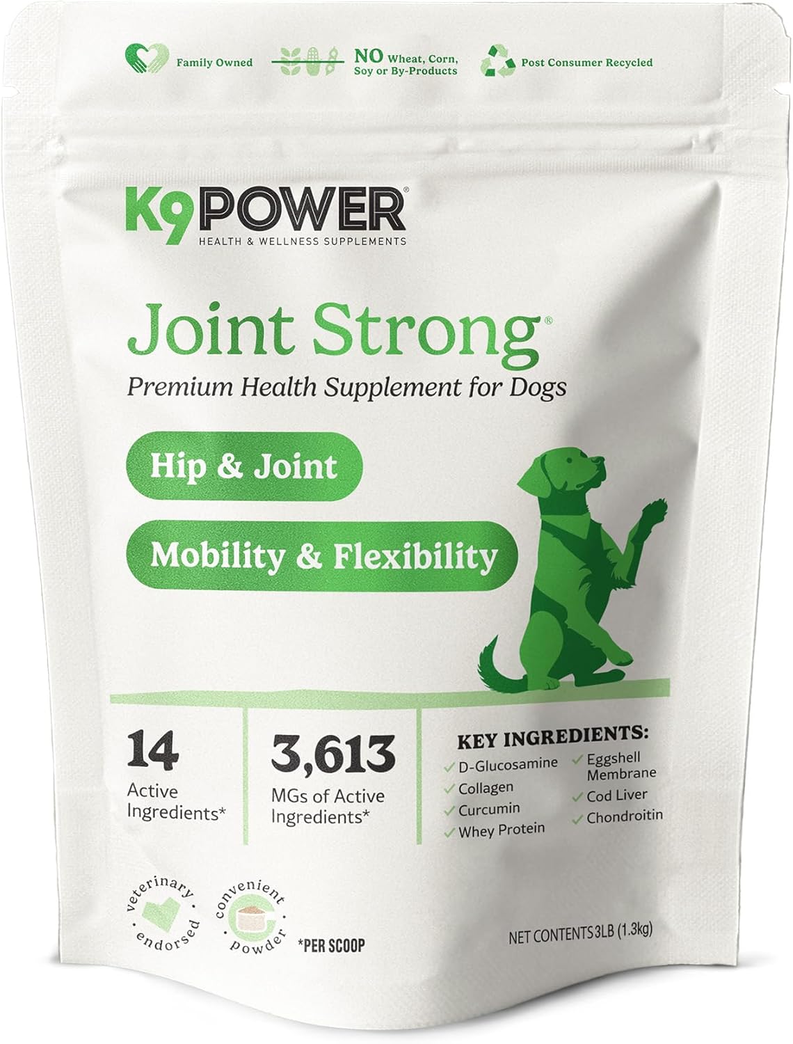 K9 Power Joint Strong Supplement 454Gr.