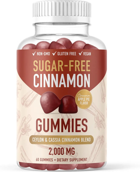 SM Nutrition - SMNutrition Sugar-Free Cinnamon Gummies 2000Mg. 60 Gomitas - The Red Vitamin MX - Suplementos Alimenticios - {{ shop.shopifyCountryName }}