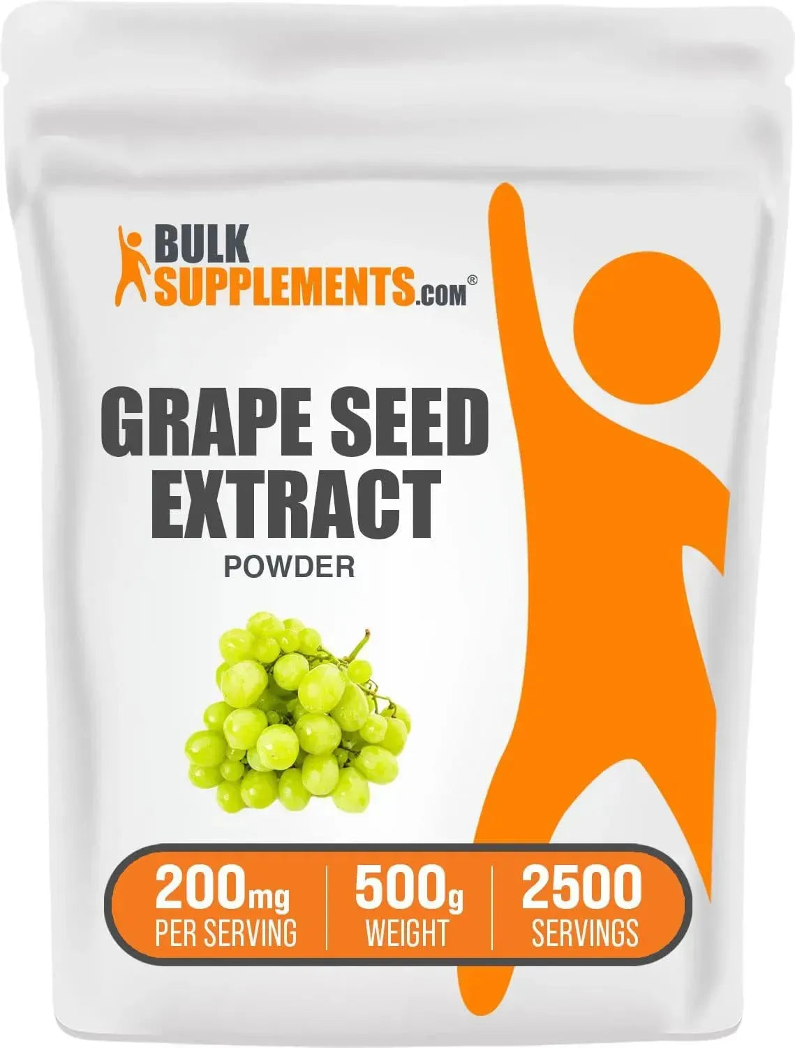 BULK SUPPLEMENTS - Bulk Supplements Grape Seed Extract Powder 500Gr. - The Red Vitamin MX - Suplementos Alimenticios - {{ shop.shopifyCountryName }}