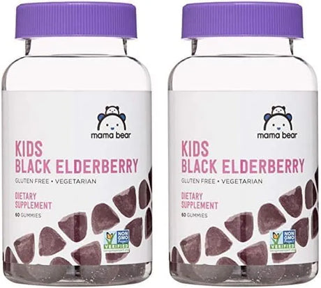 MAMA BEAR - Mama Bear Kids Black Elderberry Gummies 60 Gomitas 2 Pack - The Red Vitamin MX - Suplementos Alimenticios - {{ shop.shopifyCountryName }}