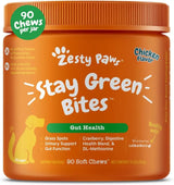 ZESTY PAWS - Zesty Paws Stay Green Bites for Dogs CHICKEN 90 Masticables - The Red Vitamin MX - Salud De Tracto Urinario Para Perros - {{ shop.shopifyCountryName }}