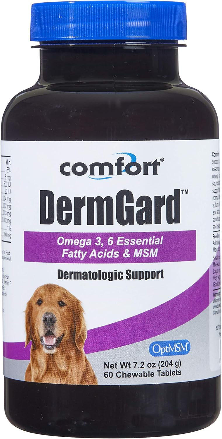 Kala Health Comfort DermGard Skin and Coat 60 Tabletas Masticables