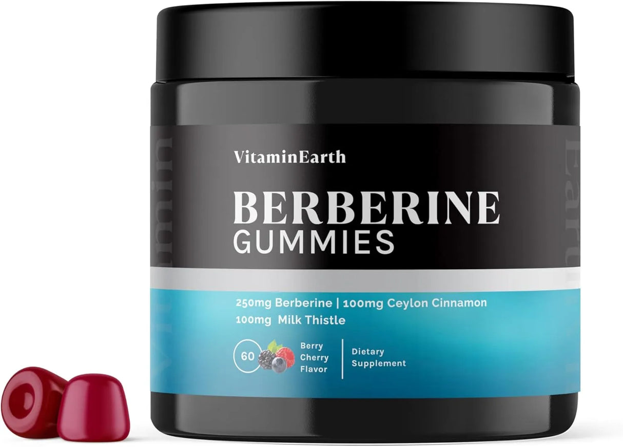 VITAMIN EARTH - Vitamin Earth Berberine 60 Gomitas - The Red Vitamin MX - Suplementos Alimenticios - {{ shop.shopifyCountryName }}