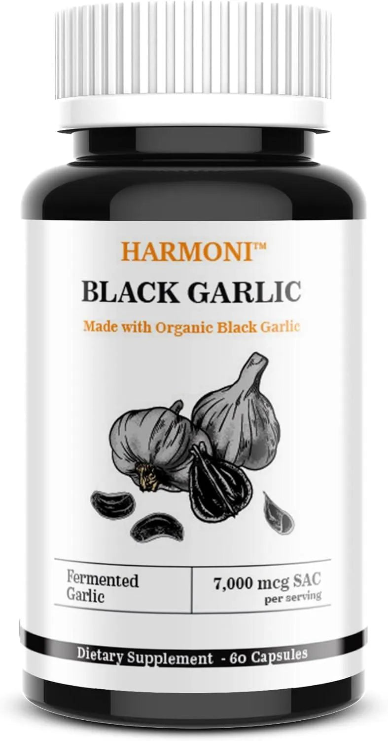 HARMONI - Harmoni Extra Strength Organic Black Garlic 60 Capsulas - The Red Vitamin MX - Suplementos Alimenticios - {{ shop.shopifyCountryName }}