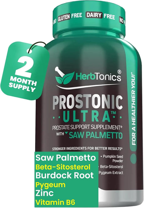 HERBTONICS - Herbtonics Prostate Support 120 Capsulas - The Red Vitamin MX - Suplementos Alimenticios - {{ shop.shopifyCountryName }}