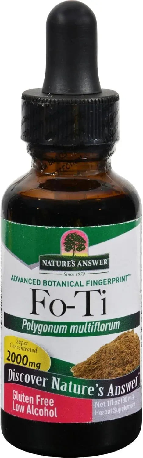 NATURE´S ANSWER - Nature's Answer Fo-Ti Root with Organic Alcohol 1 Fl.Oz. - The Red Vitamin MX - Suplementos Alimenticios - {{ shop.shopifyCountryName }}