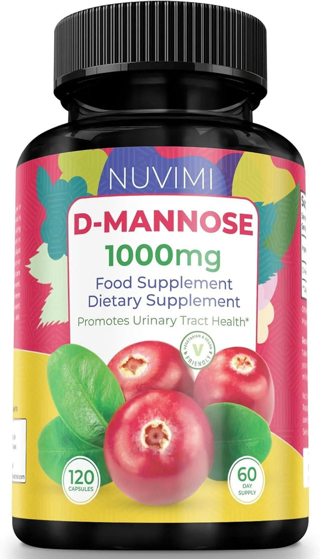 NOW SUPPLEMENTS - NUVIMI D Mannose 1,000Mg. 120 Capsulas - The Red Vitamin MX - Suplementos Alimenticios - {{ shop.shopifyCountryName }}