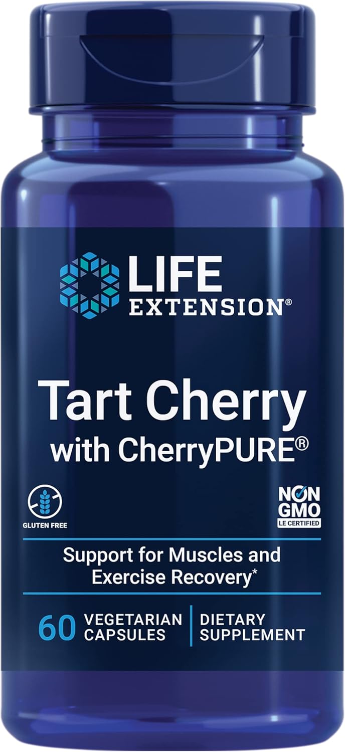 Life Extension Tart Cherry with CherryPURE 60 Capsulas