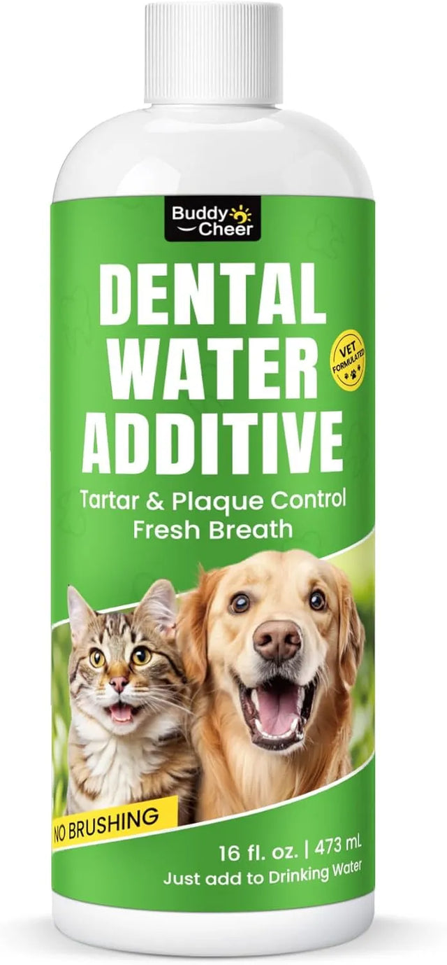 BUDDYCHEER - BuddyCheer Dog Breath Freshener 473Ml. - The Red Vitamin MX - Cuidado Dental Para Perros - {{ shop.shopifyCountryName }}