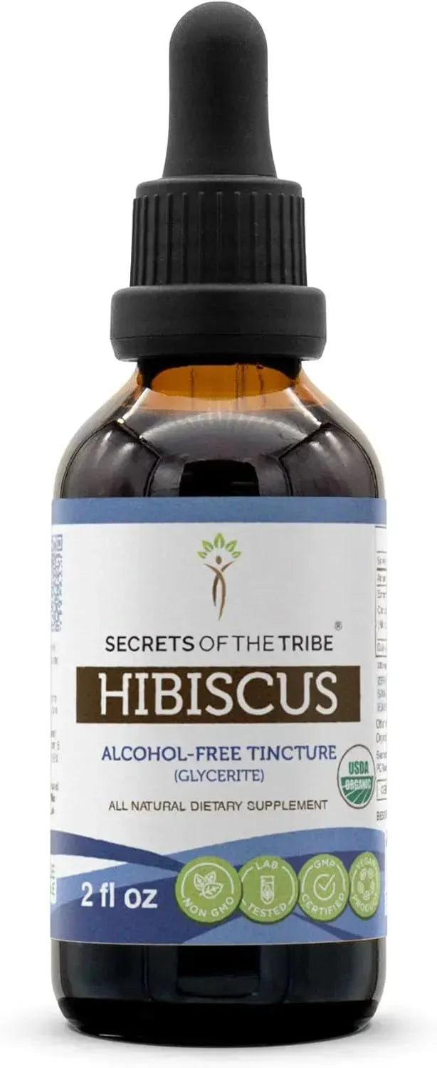 SECRETS OF THE TRIBE - Secrets of the Tribe Hibiscus Tincture Alcohol-Free Liquid Extract 2 Fl.Oz. - The Red Vitamin MX - Suplementos Alimenticios - {{ shop.shopifyCountryName }}