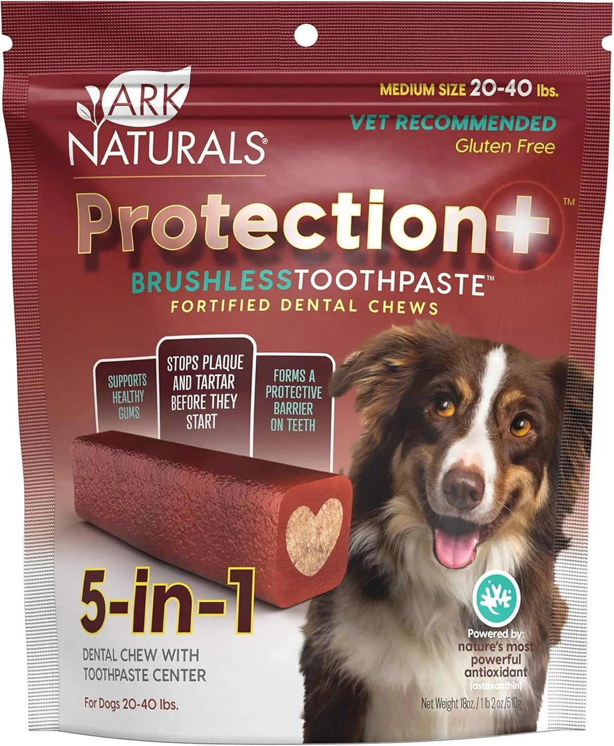 ARK NATURALS - ARK NATURALS Protection+ Brushless Toothpaste Medium Breeds 510Gr. - The Red Vitamin MX - Cuidado Dental Para Perros - {{ shop.shopifyCountryName }}