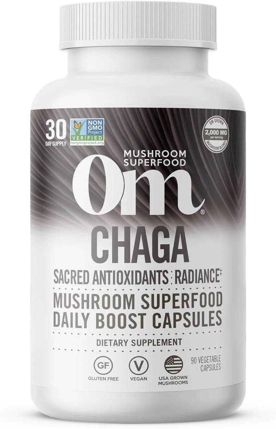 OM - Om Mushroom Superfood Chaga Mushroom 90 Capsulas - The Red Vitamin MX - Suplementos Alimenticios - {{ shop.shopifyCountryName }}