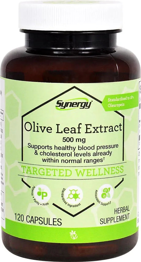 SYNERGY - Synergy Olive Leaf Extract 500Mg. 120 Capsulas - The Red Vitamin MX - Suplementos Alimenticios - {{ shop.shopifyCountryName }}