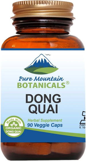 PURE MOUNTAIN BOTANICALS - Pure Mountain Botanicals Dong Quai 90 Capsulas - The Red Vitamin MX - Suplementos Alimenticios - {{ shop.shopifyCountryName }}