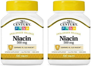 21ST CENTURY - 21st Century Niacin 500Mg. 100 Tabletas 2 Pack - The Red Vitamin MX - Suplementos Alimenticios - {{ shop.shopifyCountryName }}