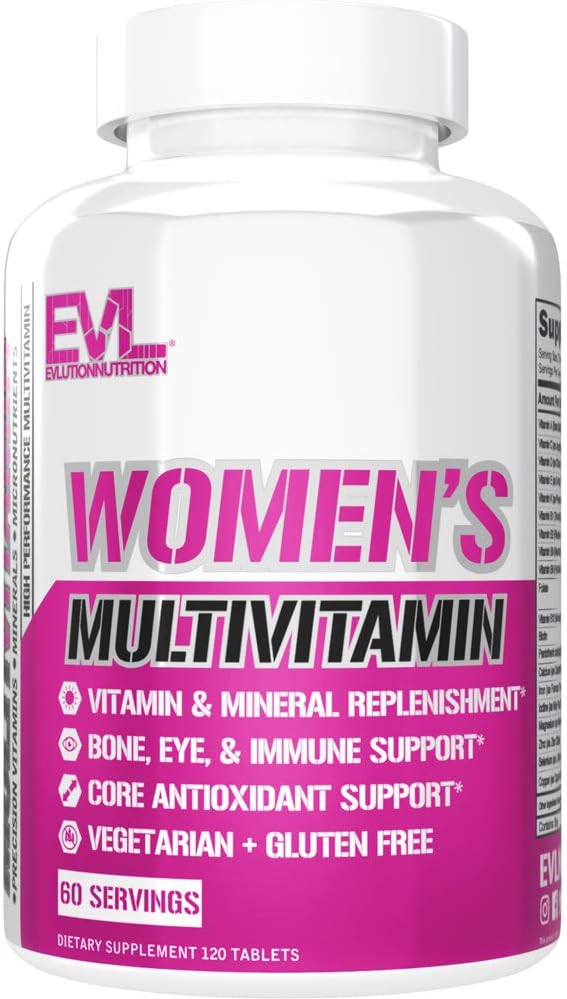 Evlution Nutrition Women's Multivitamin 120 Tabletas