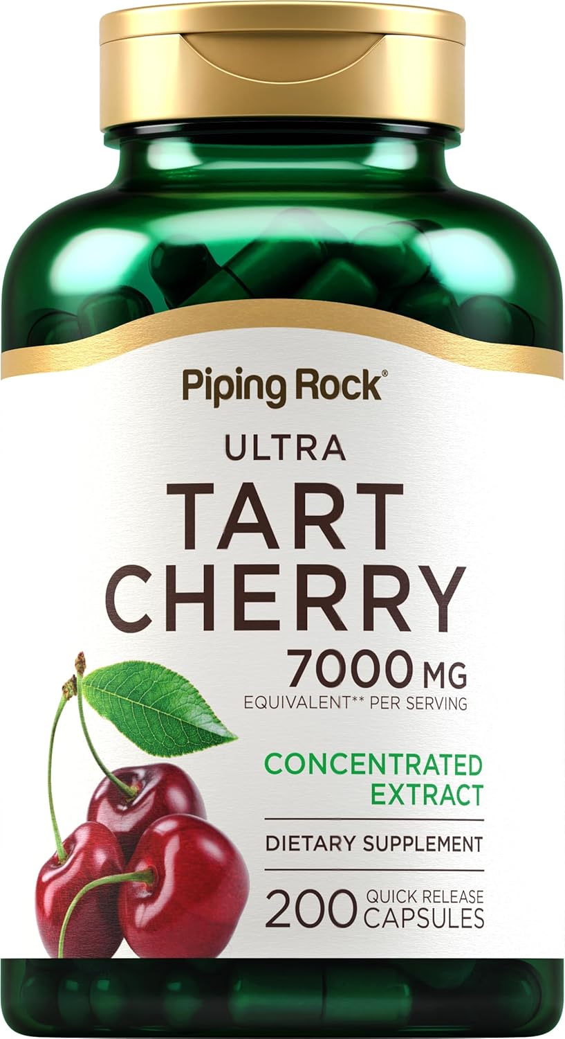 Piping Rock Tart Cherry Extract 7000Mg. 200 Capsulas