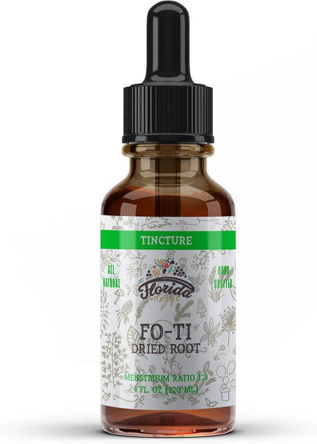 FLORIDA HERBS - Florida Herbs Fo-Ti Root Tincture 4 Fl.Oz. - The Red Vitamin MX - Suplementos Alimenticios - {{ shop.shopifyCountryName }}