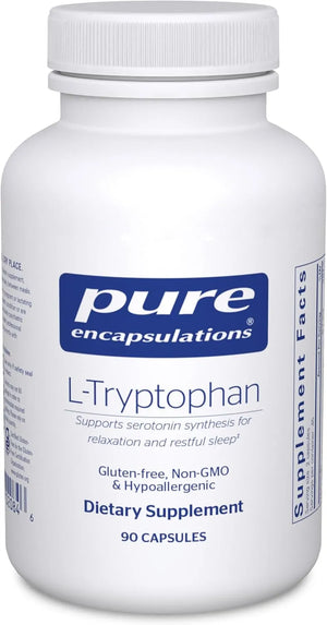 PURE ENCAPSULATIONS - Pure Encapsulations L-Tryptophan 90 Capsulas - The Red Vitamin MX - Suplementos Alimenticios - {{ shop.shopifyCountryName }}