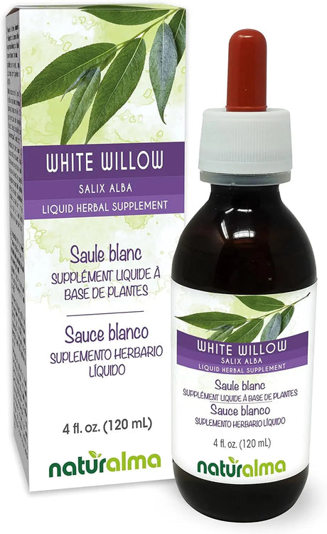 NATURALMA - Naturalma White Willow Bark Alcohol-Free Tincture 4 Fl.Oz. - The Red Vitamin MX - Suplementos Alimenticios - {{ shop.shopifyCountryName }}