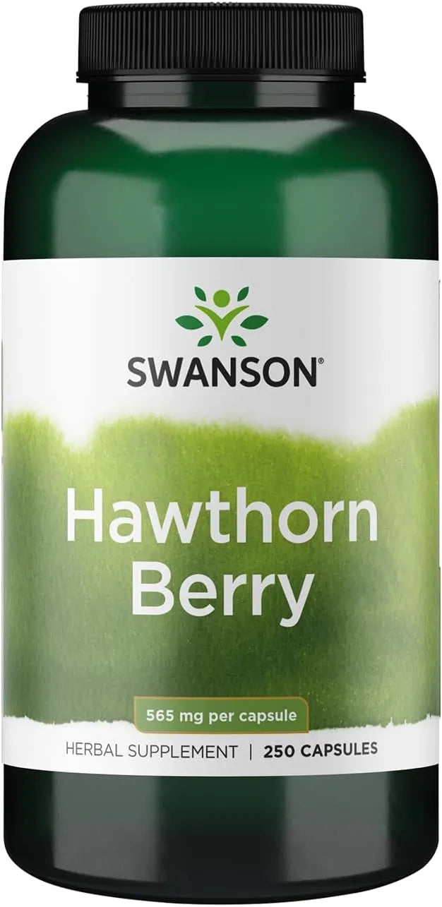 SWANSON - Swanson Hawthorn Berry 565Mg. 250 Capsulas - The Red Vitamin MX - Suplementos Alimenticios - {{ shop.shopifyCountryName }}